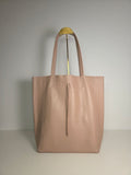 Shopper Grande Rosa Nude - 100% Italiaans leer