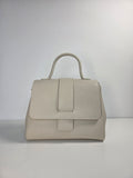 Leren Handtas - Panna Milk Beige