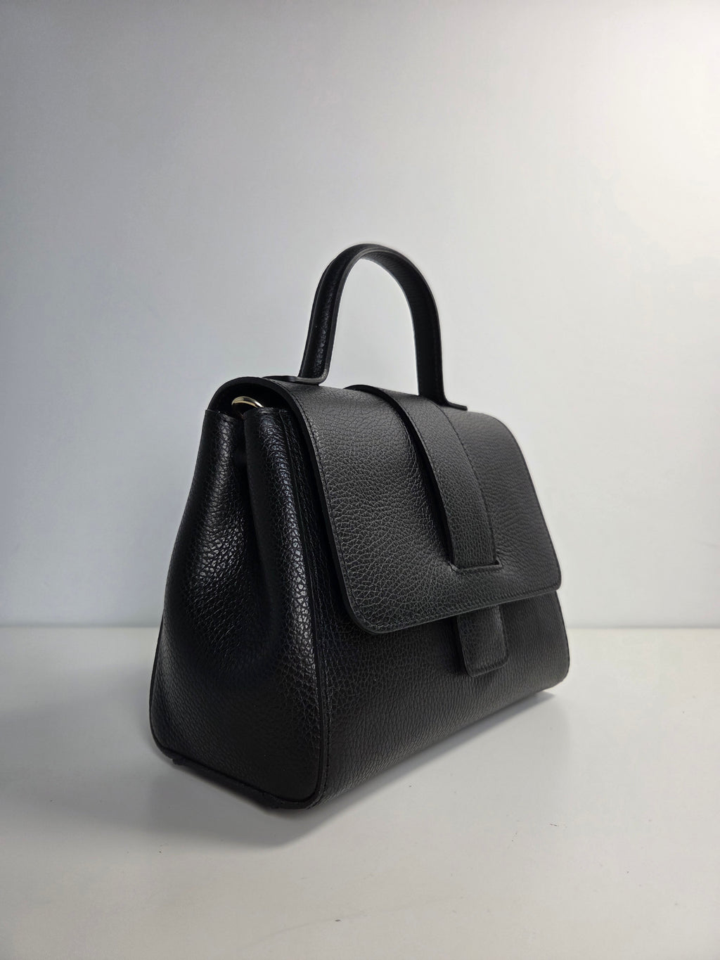 Leren Handtas - Zwart