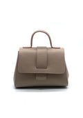 Leren Handtas - Taupe