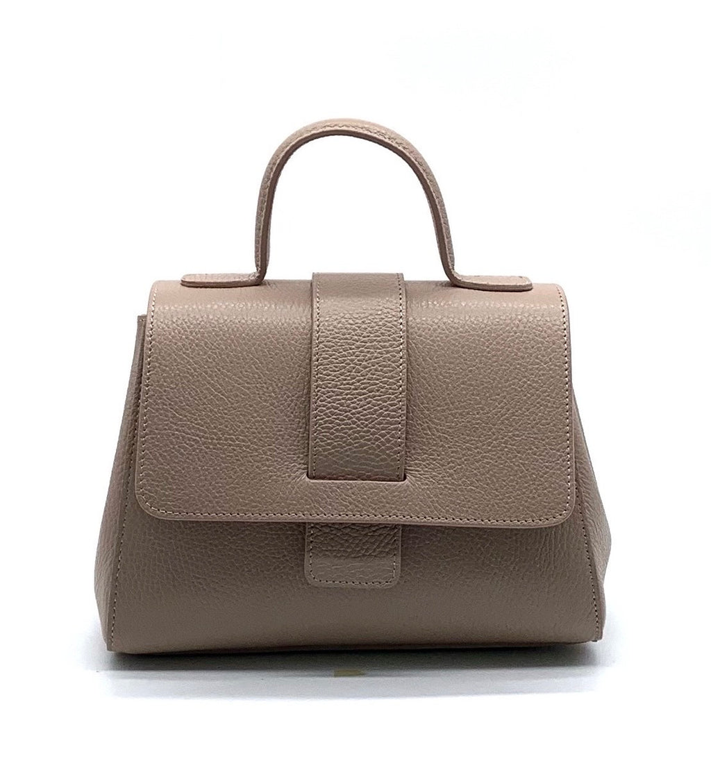 Italiaanse Leren Handtas in Tijdloos Design