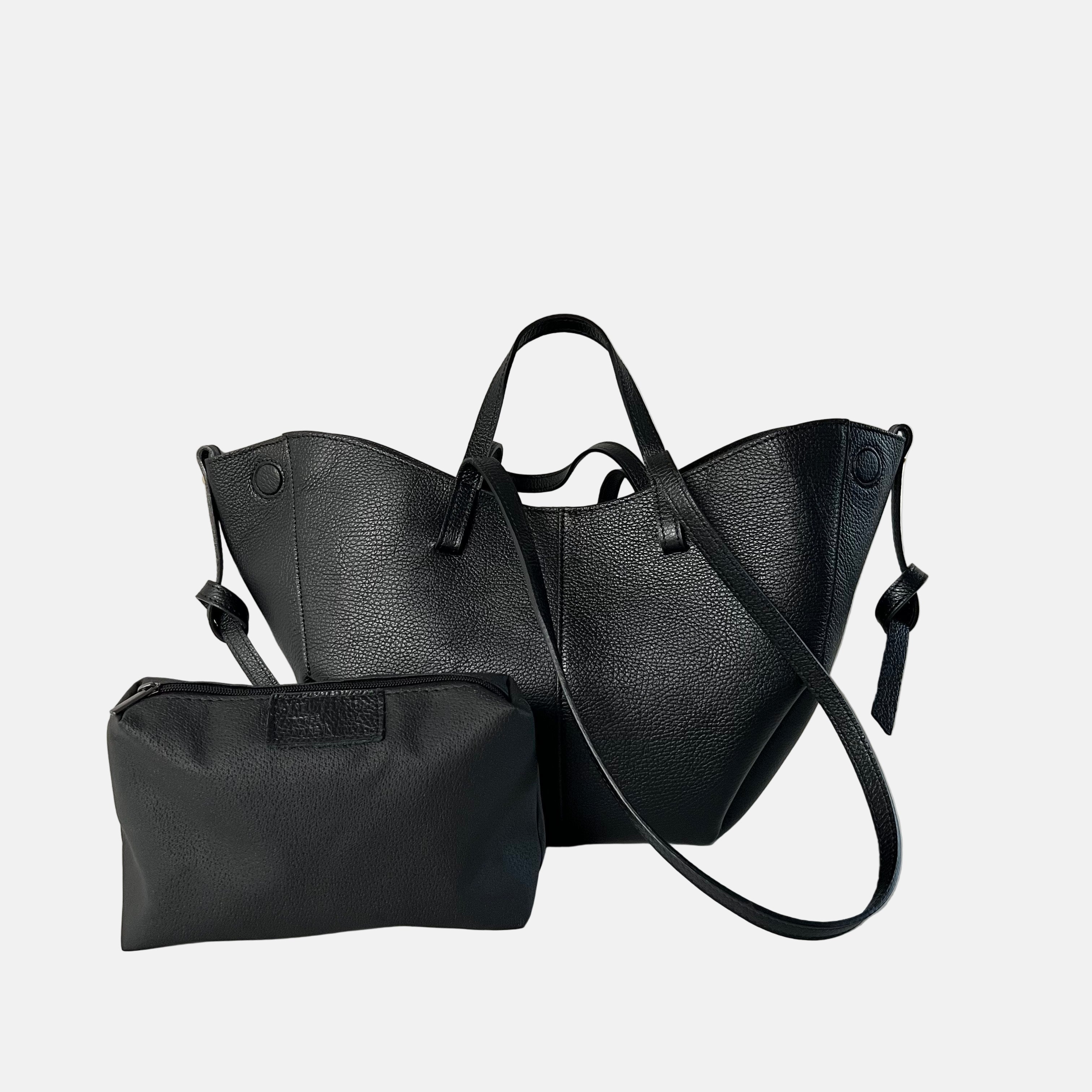 Leren Handtas met Extra Etui