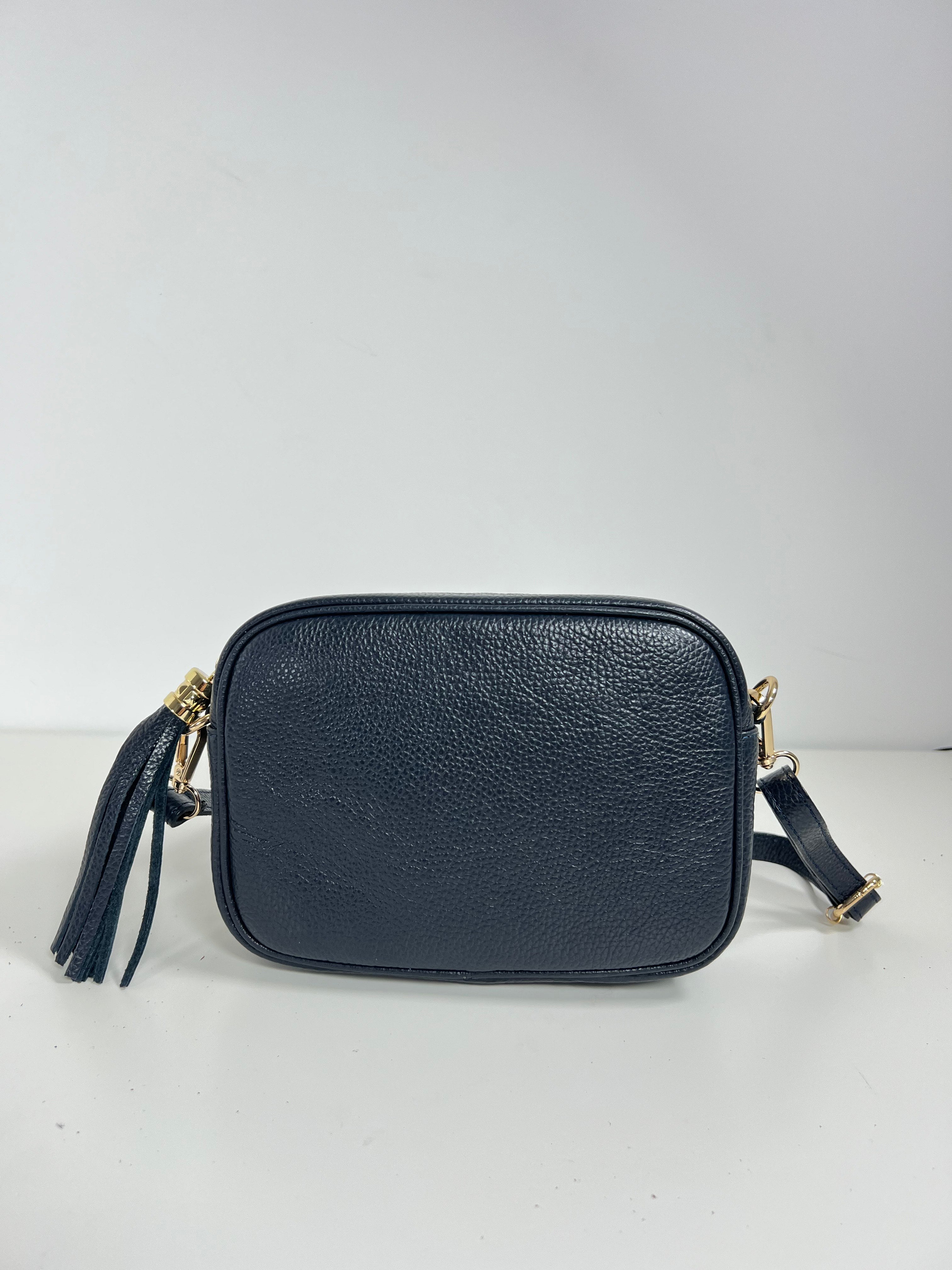 Leren Crossbodytas met Kwastje