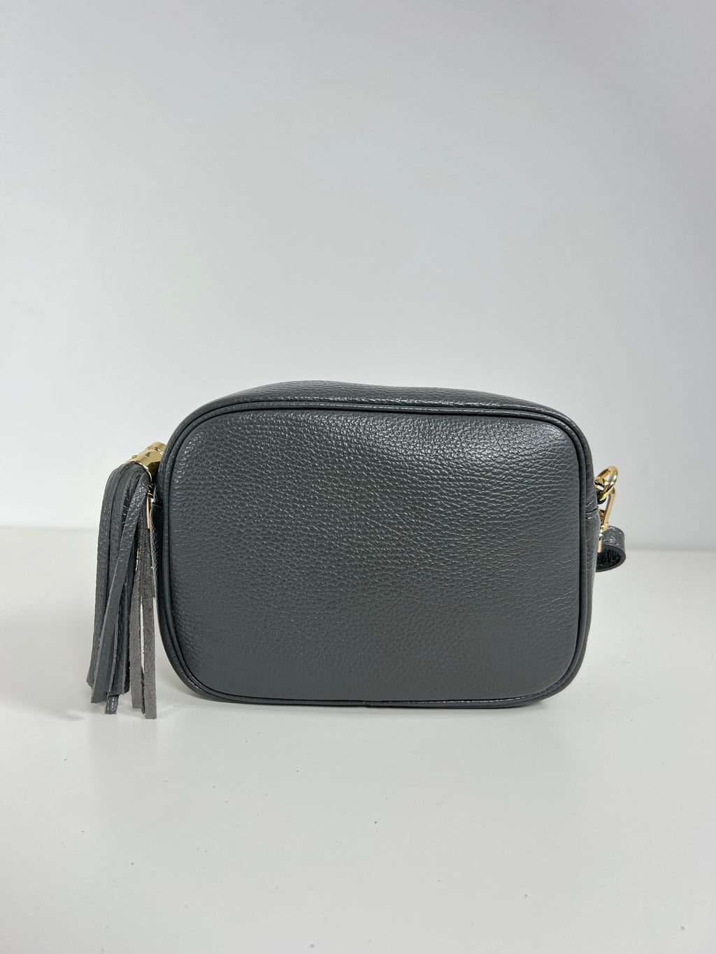 Leren Crossbodytas met Kwastje