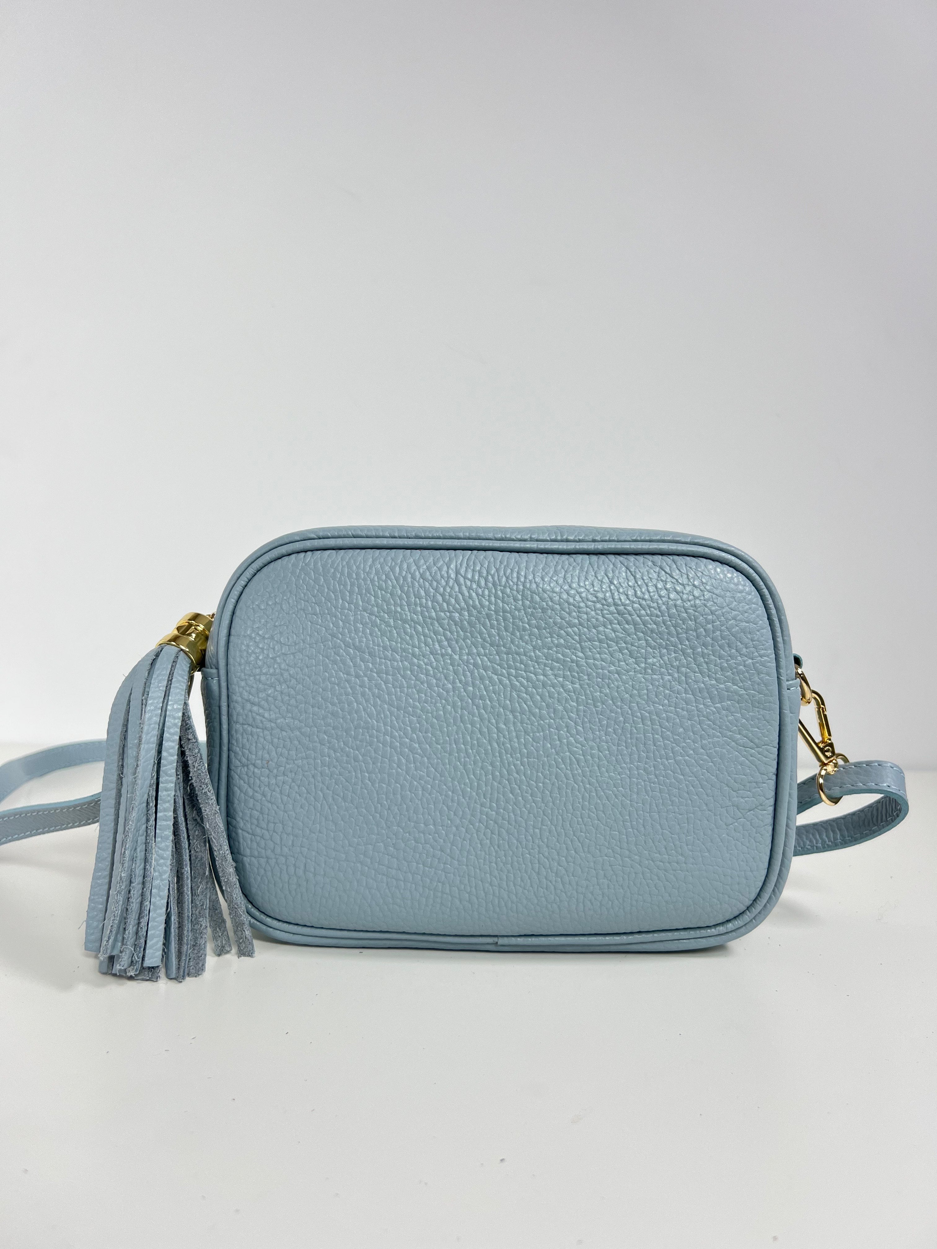 Leren Crossbodytas met Kwastje