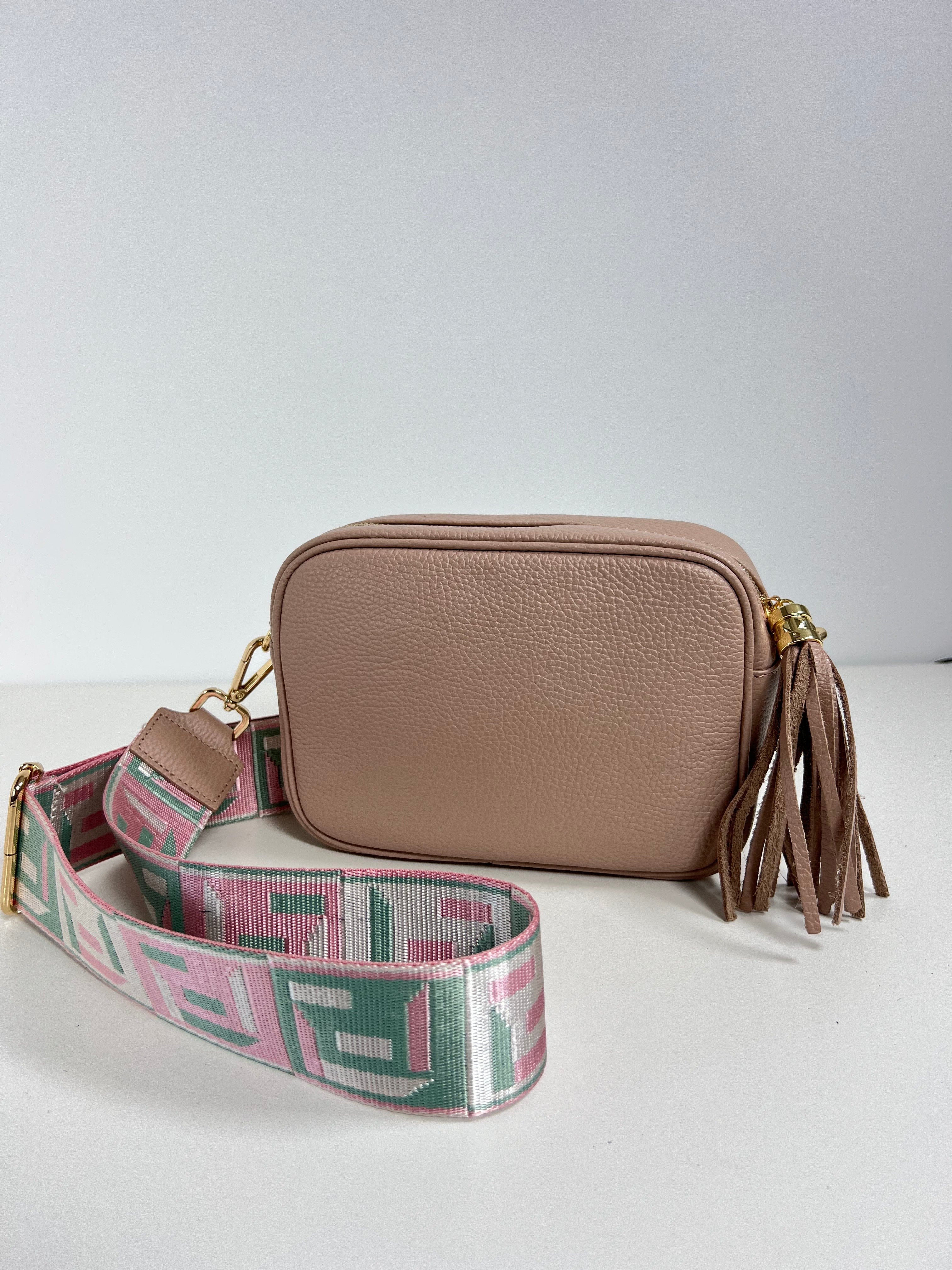 Leren Crossbodytas met Kwastje