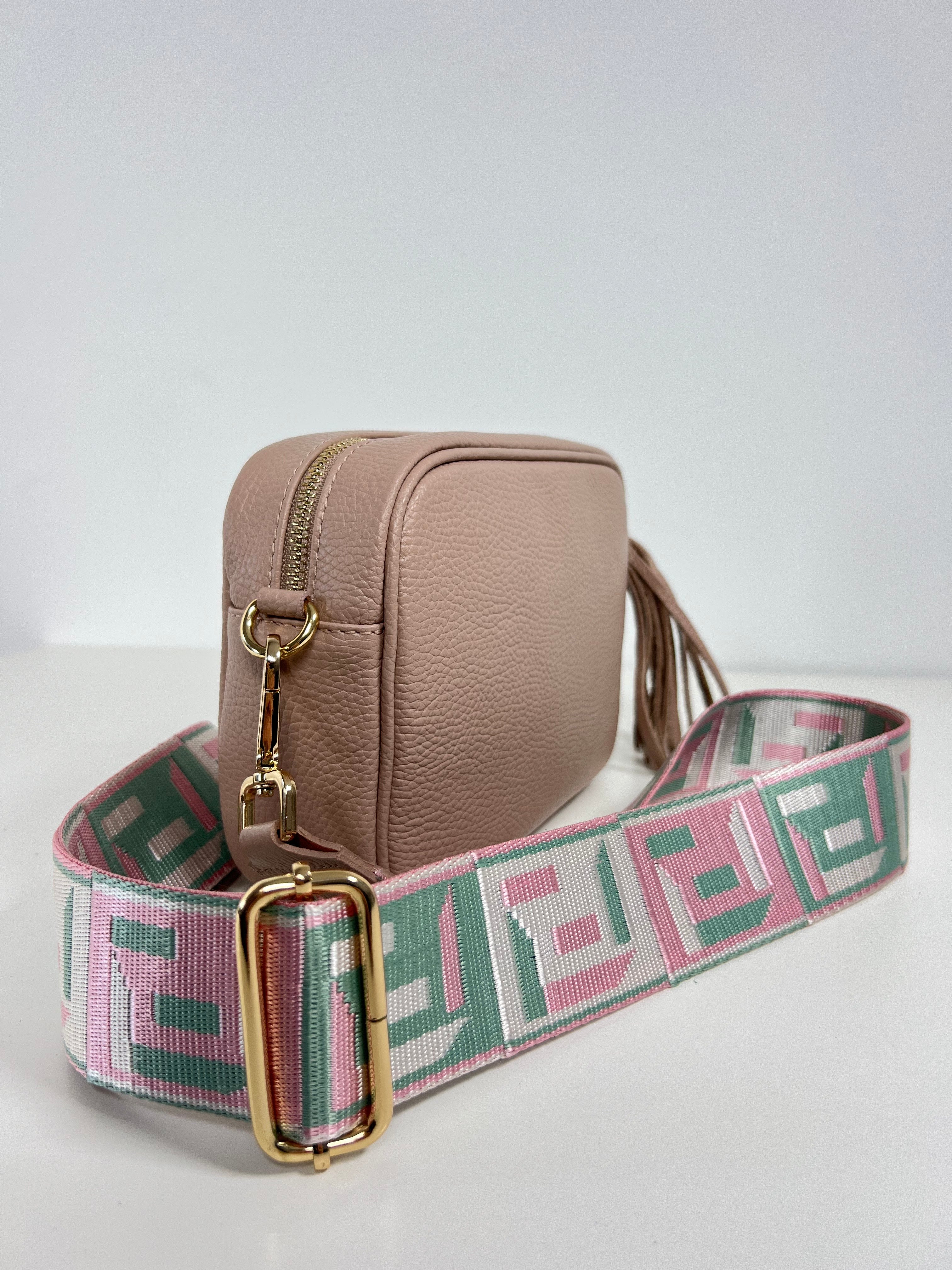 Leren Crossbodytas met Kwastje