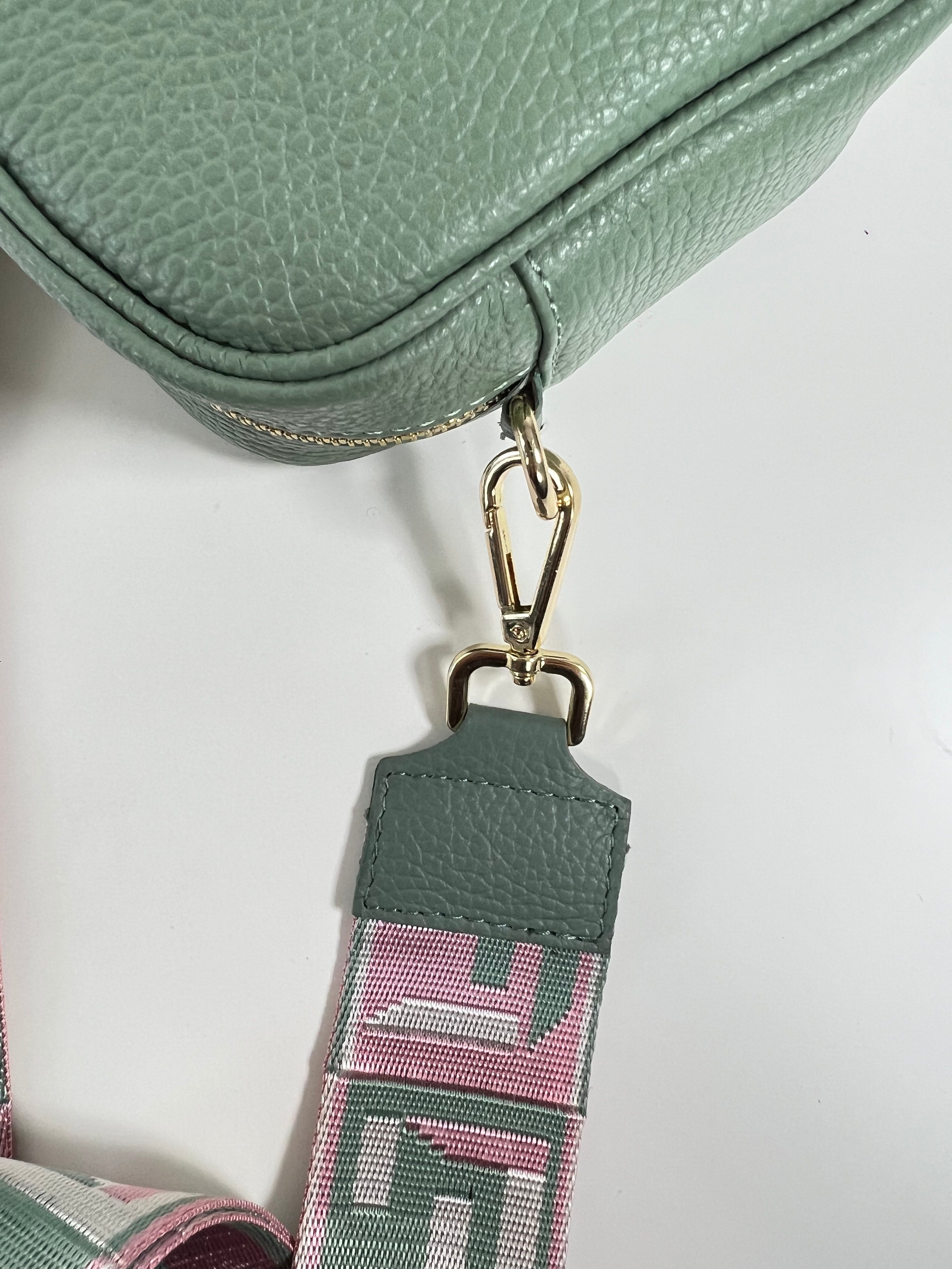 Leren Crossbodytas met Kwastje