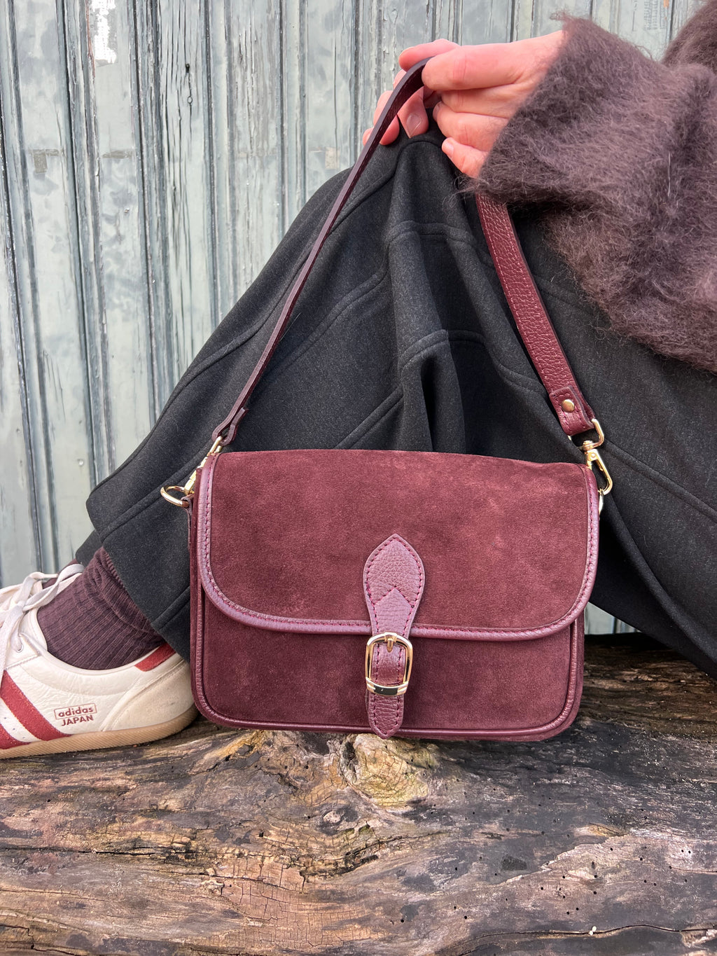 Suède Crossbody - Schoudertas