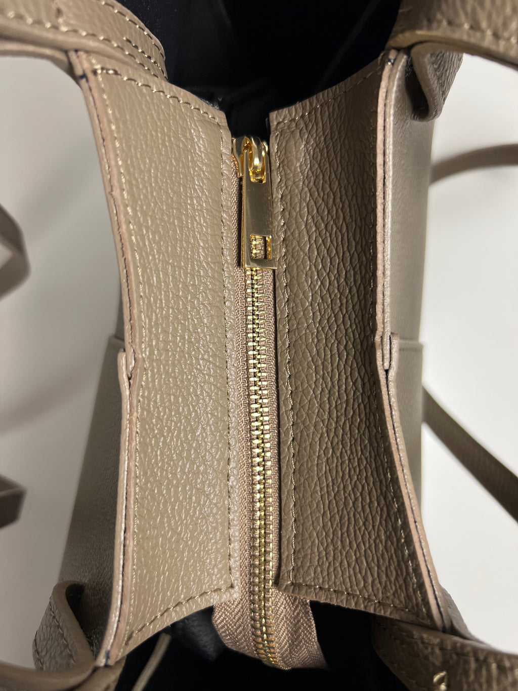 Leren Shopper - Italiaans leer met afneembare etui