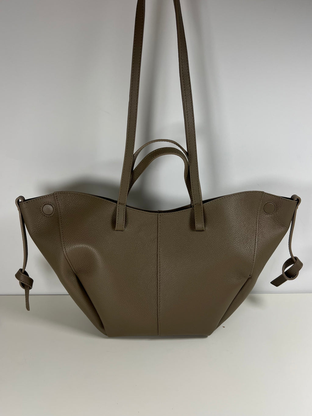 Leren Shopper - Italiaans leer met afneembare etui