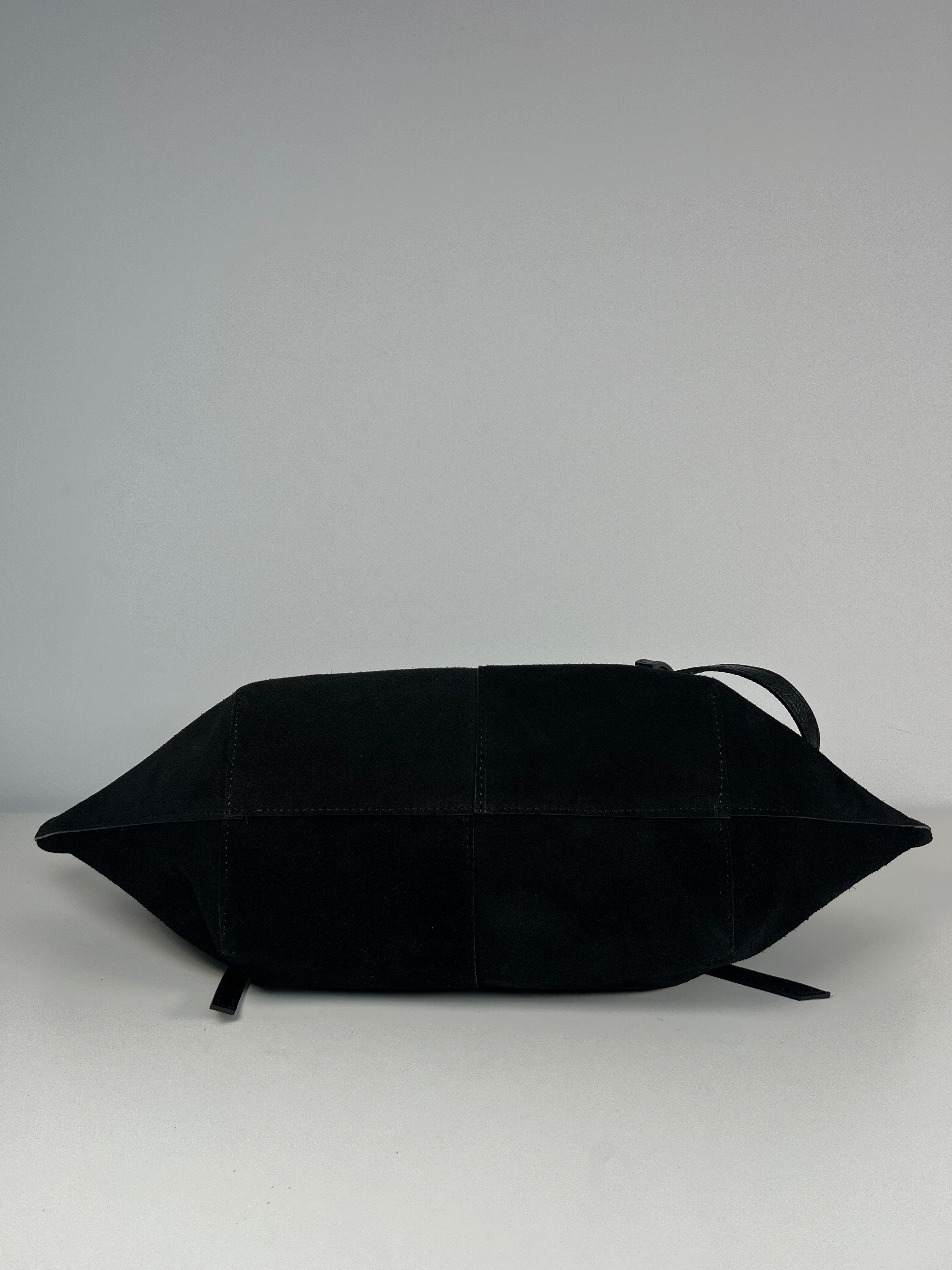 Grote Suède Shopper - Luxe & Structuur - High- End Geïnspireerd Design